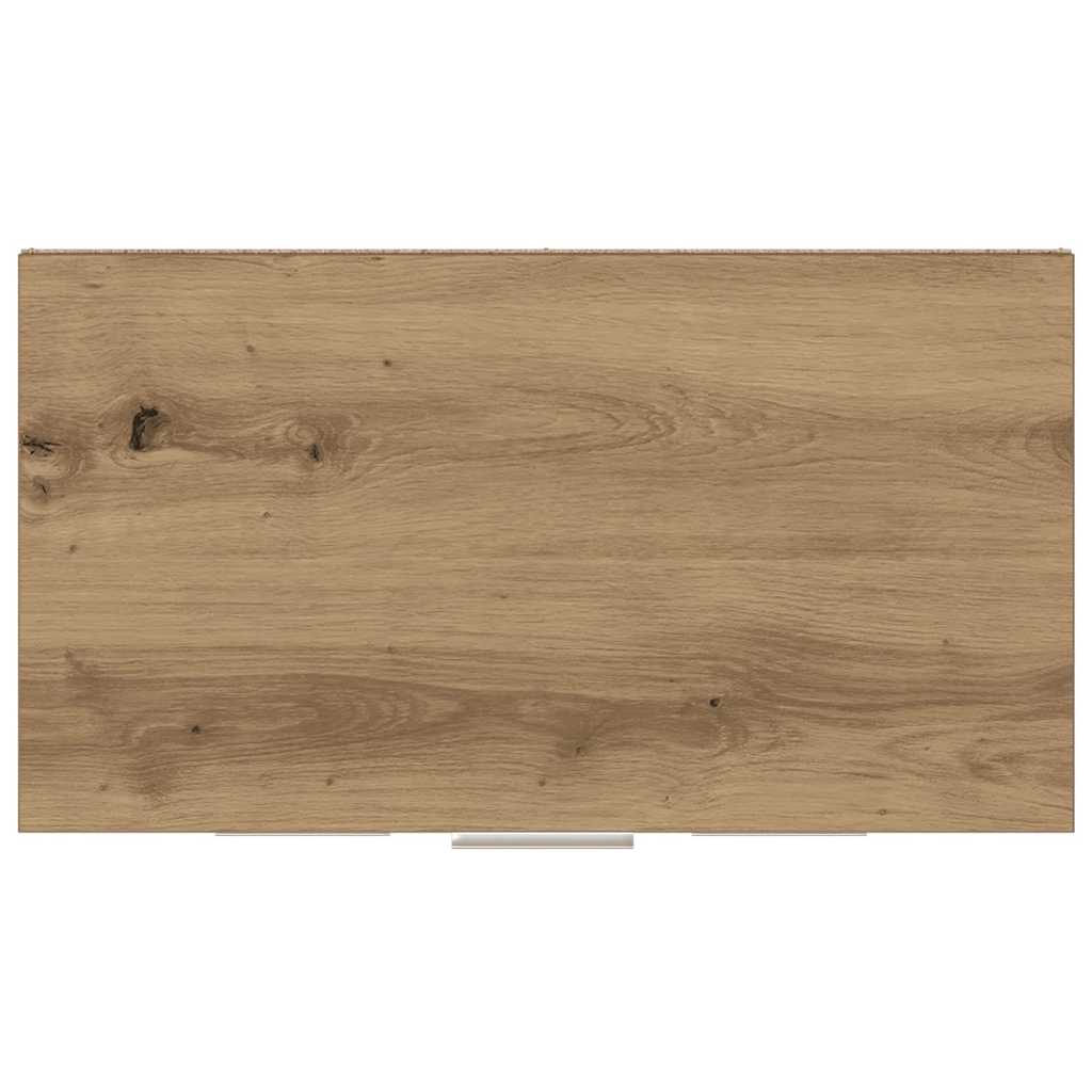 Ντουλάπι Μπάνιου Αρτισιανή Δρυς 60x33x80 εκ. Επεξ. Ξύλο 7