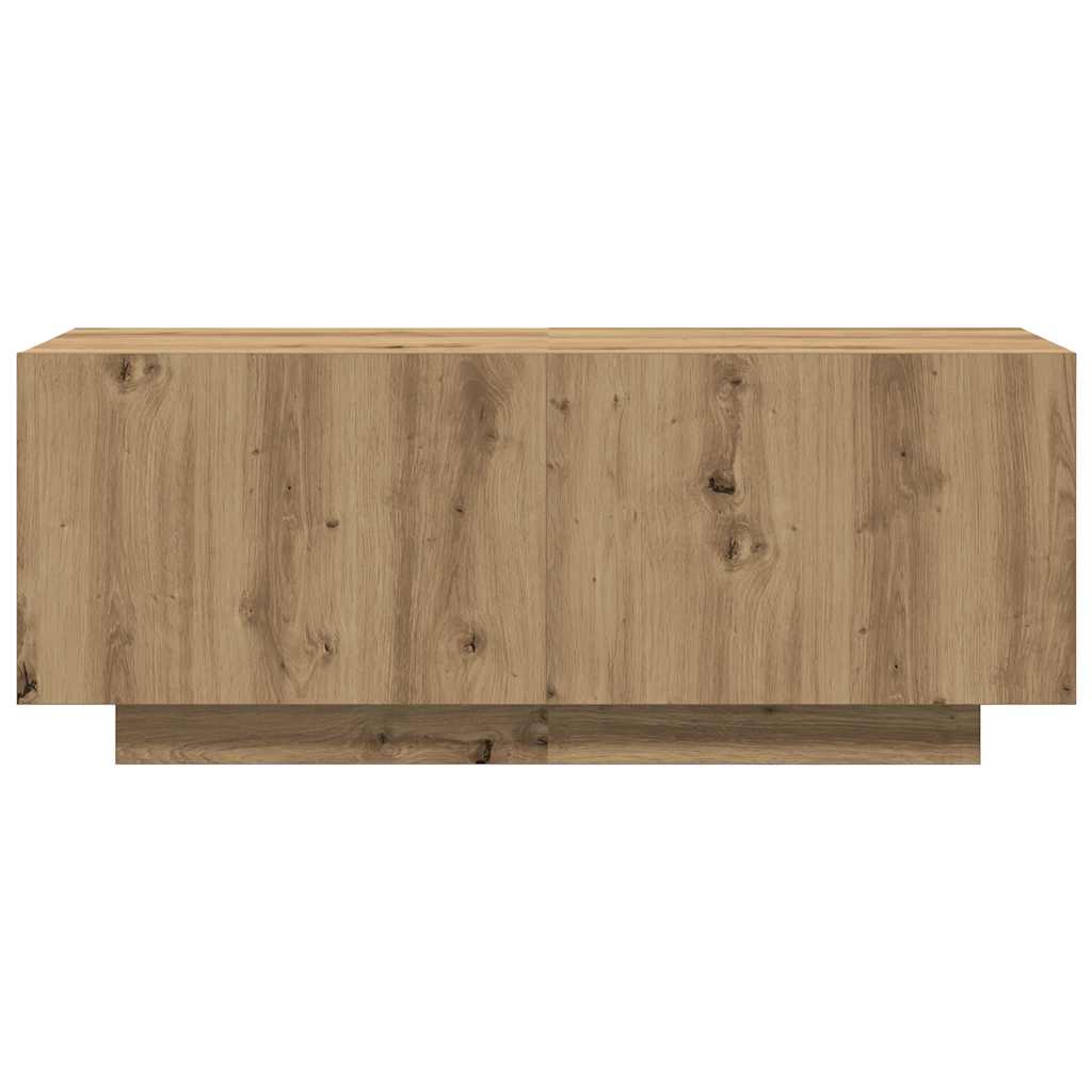 Έπιπλο Τηλεόρασης Artisian Δρυς 100x35x40 εκ Επεξεργασμένο Ξύλο 4