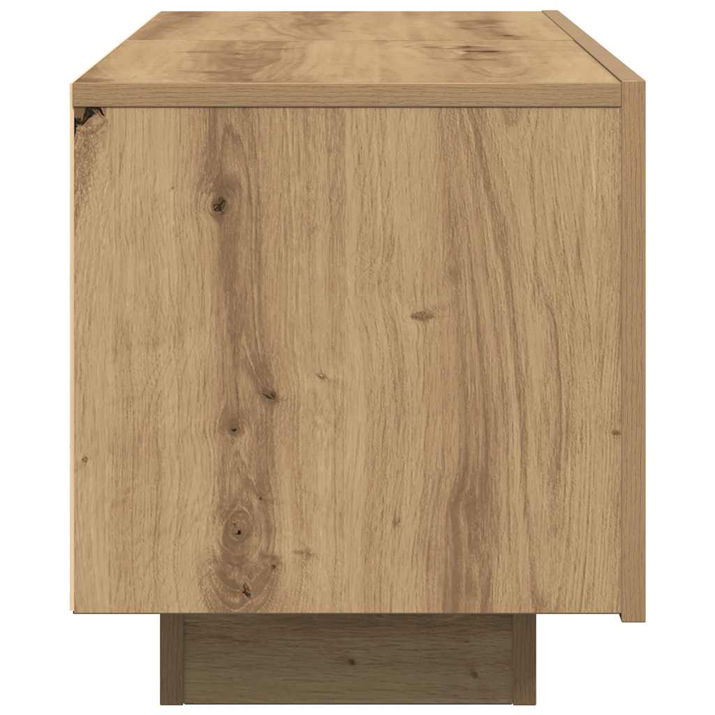 Έπιπλο Τηλεόρασης Artisian Δρυς 100x35x40 εκ Επεξεργασμένο Ξύλο 5