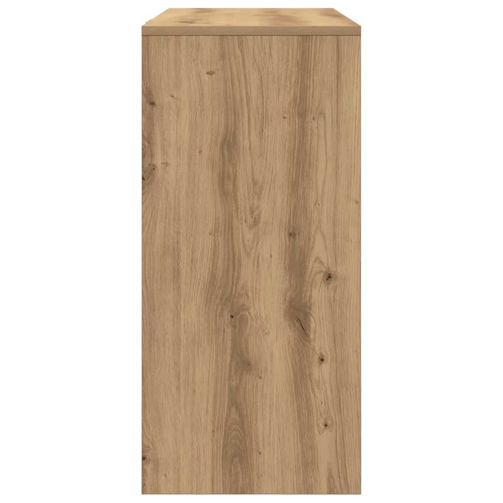 Γραφείο Αρτισιανή Δρυς 102,5x35x75 εκ. από Επεξεργασμένο Ξύλο 5
