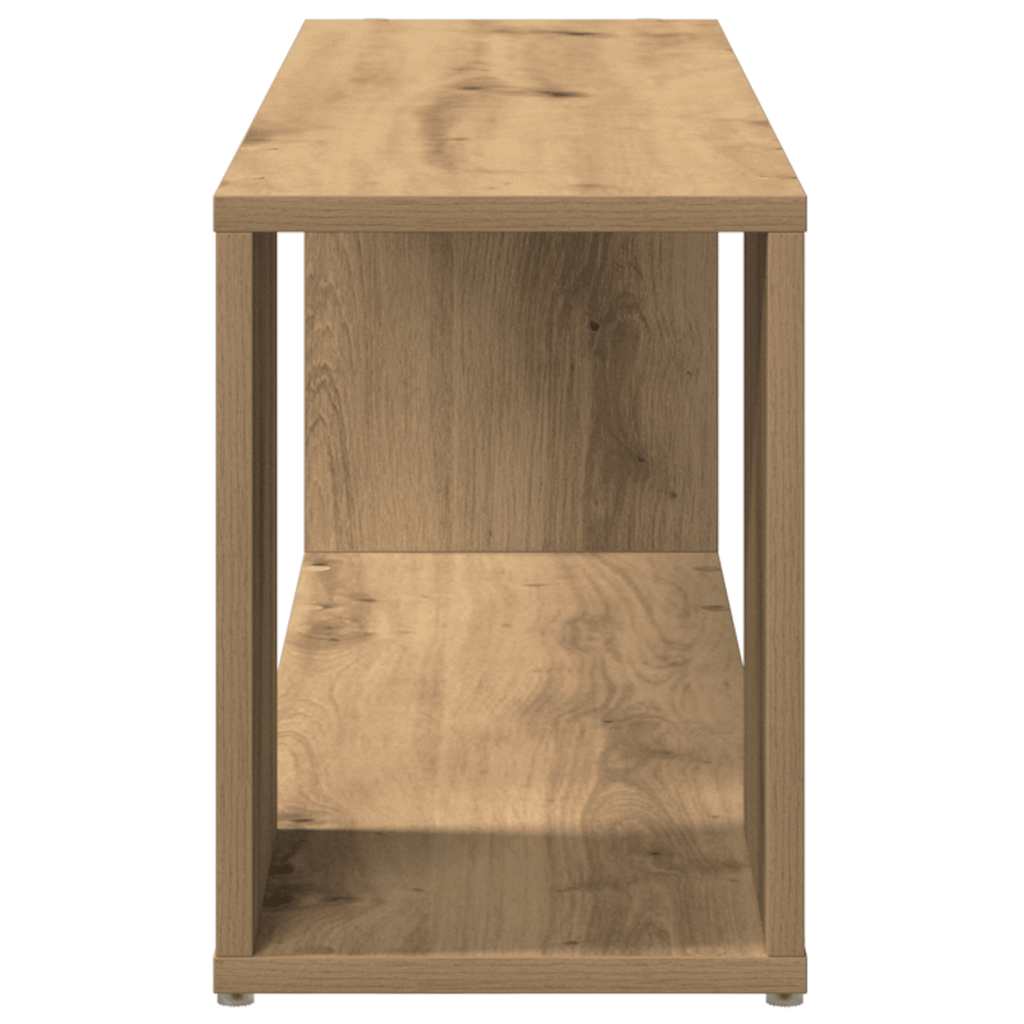 Έπιπλο Τηλεόρασης Αρτισιανή Δρυς 100x24x32εκ. από Επεξεργ. Ξύλο 5