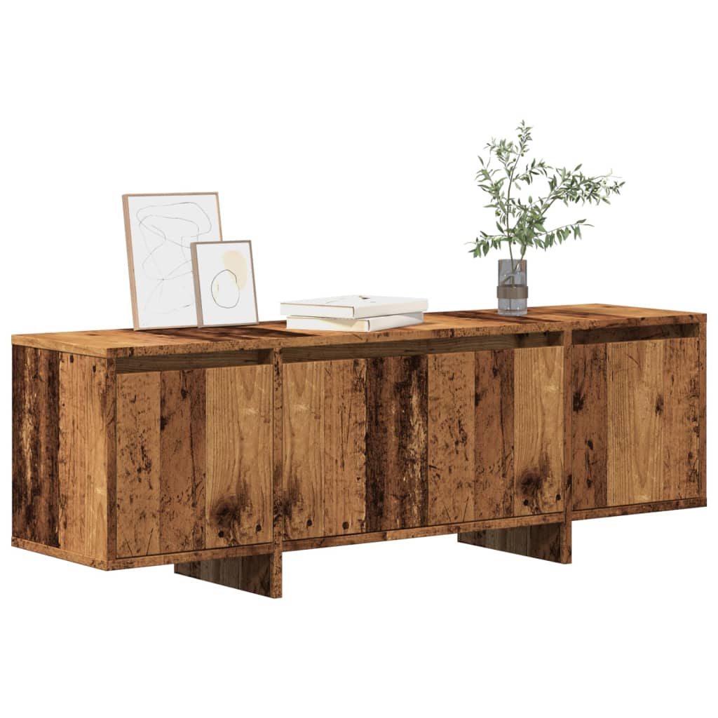 Έπιπλο Τηλεόρασης Παλιό Ξύλο 120x30x40,5 εκ. από Μοριοσανίδα 1