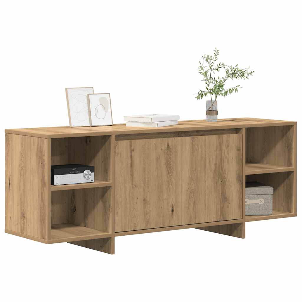 Έπιπλο Τηλεόρασης Αρτισιανή Δρυς 130x35x50 εκ από Επεξεργ. Ξύλο 3
