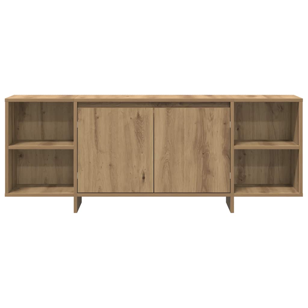 Έπιπλο Τηλεόρασης Αρτισιανή Δρυς 130x35x50 εκ από Επεξεργ. Ξύλο 5