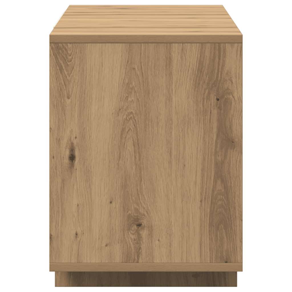 Έπιπλο Τηλεόρασης Αρτισιανή Δρυς 130x35x50 εκ από Επεξεργ. Ξύλο 6