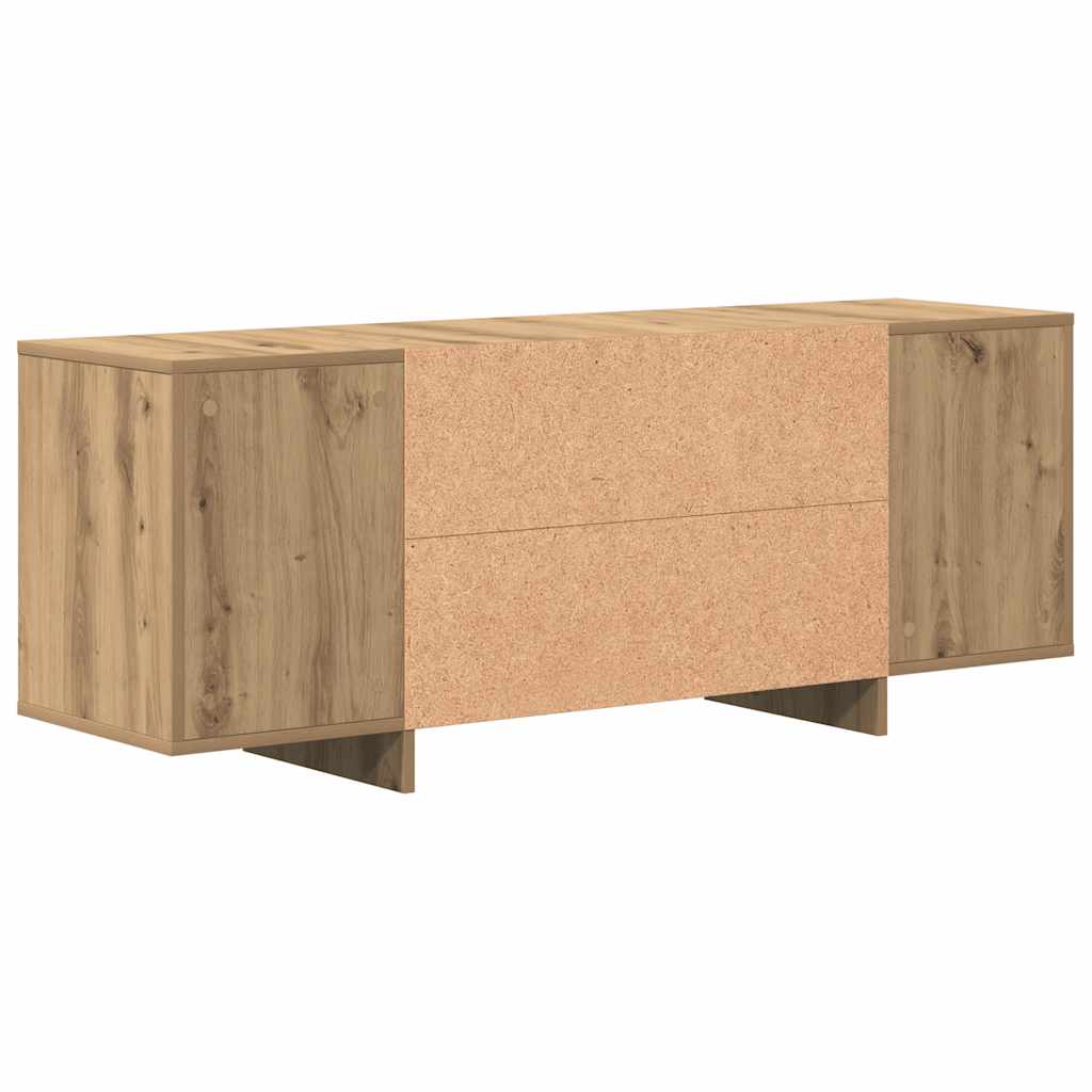 Έπιπλο Τηλεόρασης Αρτισιανή Δρυς 130x35x50 εκ από Επεξεργ. Ξύλο 7