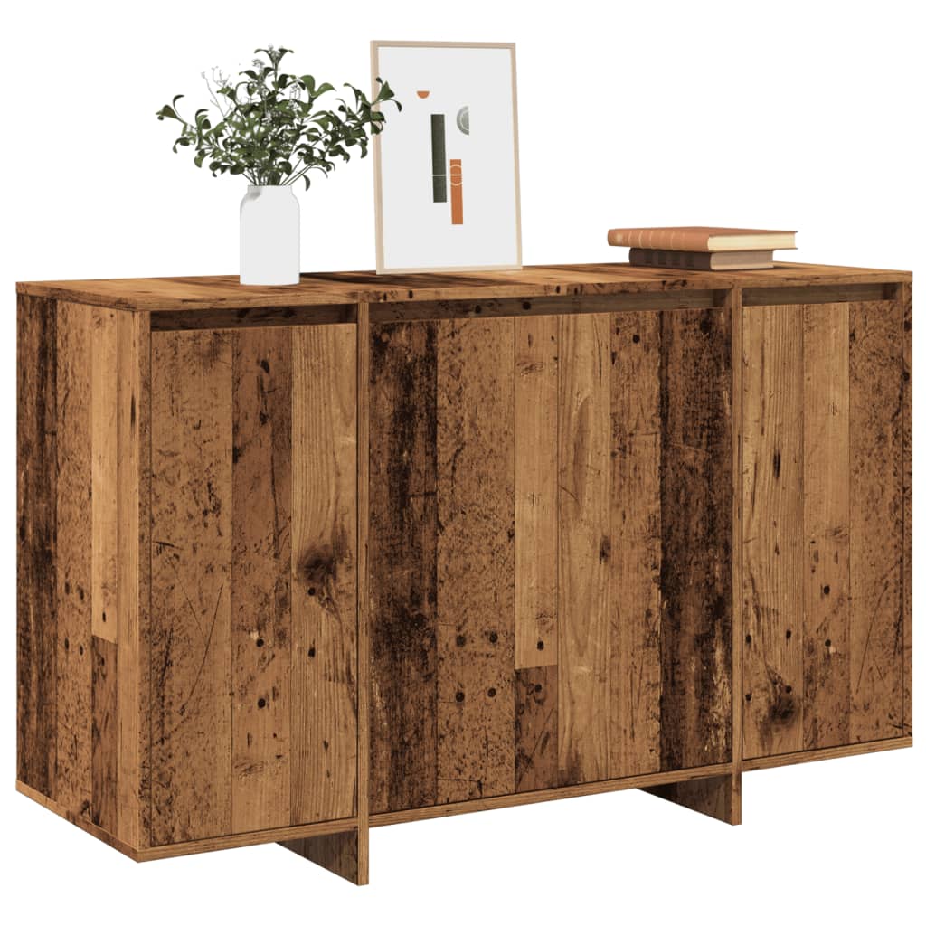 Σκευοθήκη Παλιό ξύλο 120x41x75 cm Ξύλο μηχανής 1