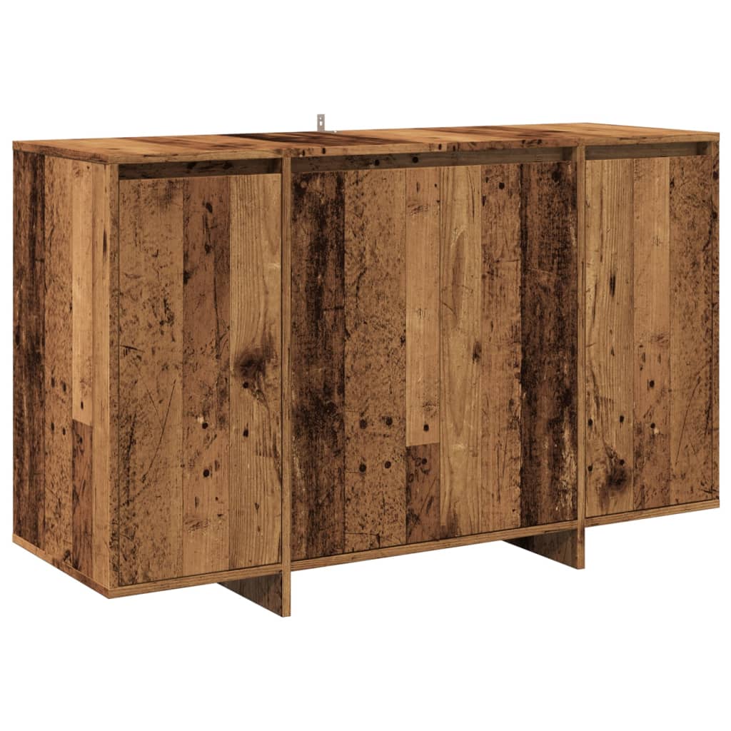 Σκευοθήκη Παλιό ξύλο 120x41x75 cm Ξύλο μηχανής 2