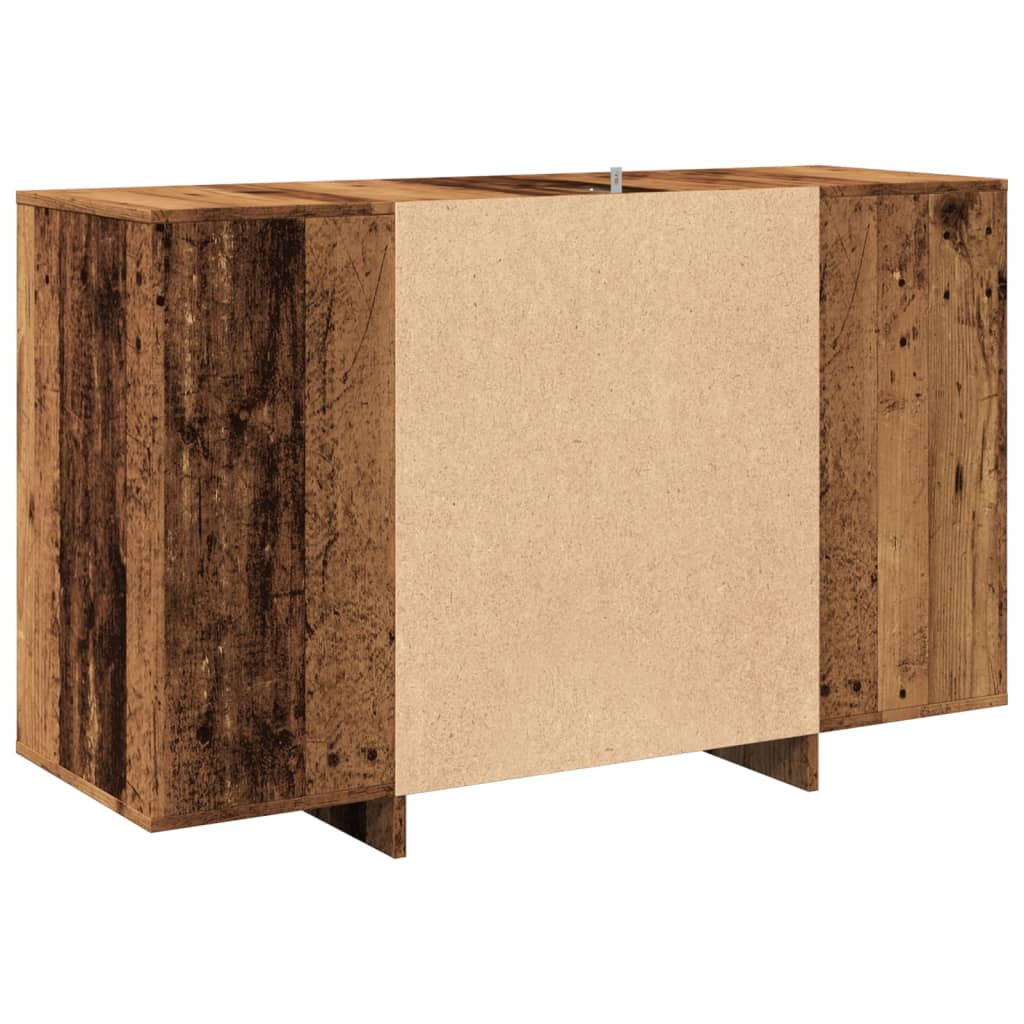 Σκευοθήκη Παλιό ξύλο 120x41x75 cm Ξύλο μηχανής 6