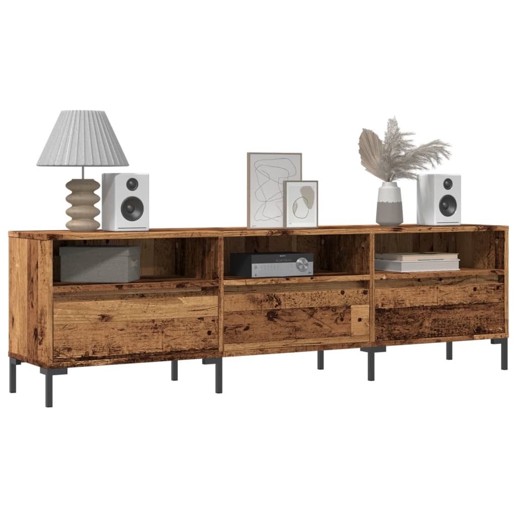 Έπιπλο Τηλεόρασης Παλιό Ξύλο 150x30x44,5 εκ. Επεξεργασμένο Ξύλο 1