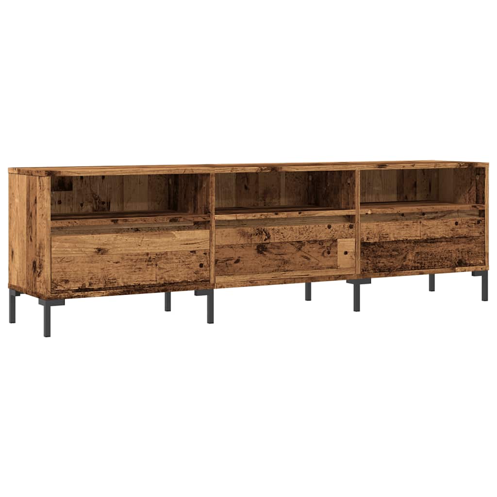 Έπιπλο Τηλεόρασης Παλιό Ξύλο 150x30x44,5 εκ. Επεξεργασμένο Ξύλο 2