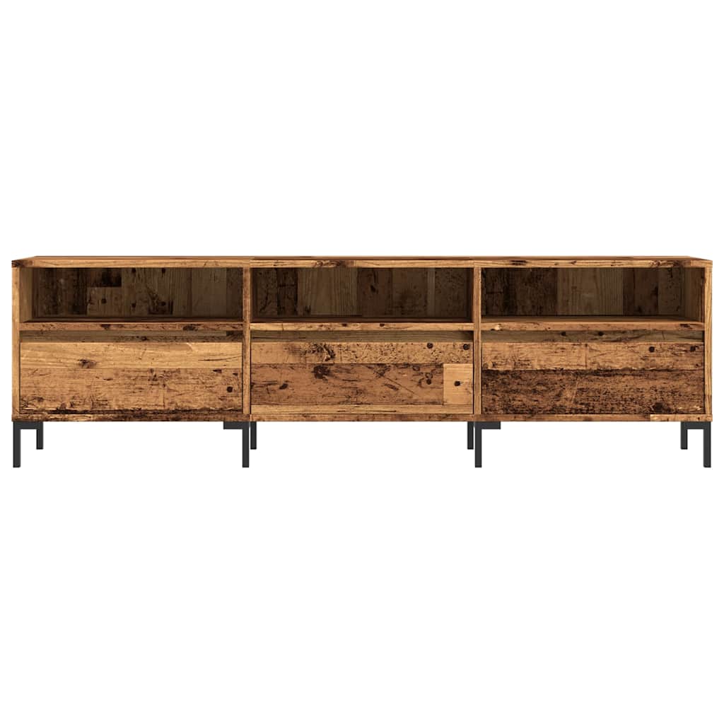 Έπιπλο Τηλεόρασης Παλιό Ξύλο 150x30x44,5 εκ. Επεξεργασμένο Ξύλο 4