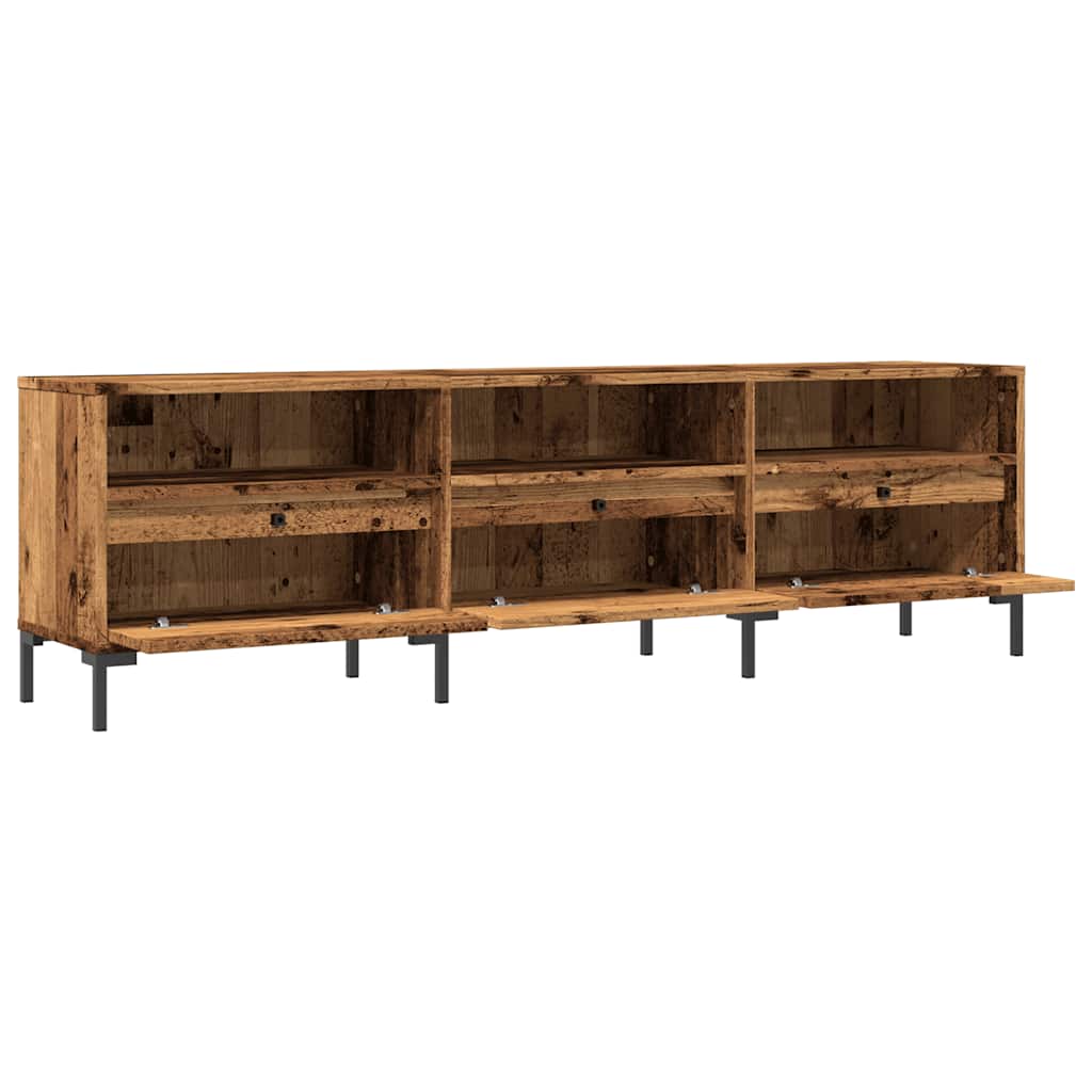 Έπιπλο Τηλεόρασης Παλιό Ξύλο 150x30x44,5 εκ. Επεξεργασμένο Ξύλο 5
