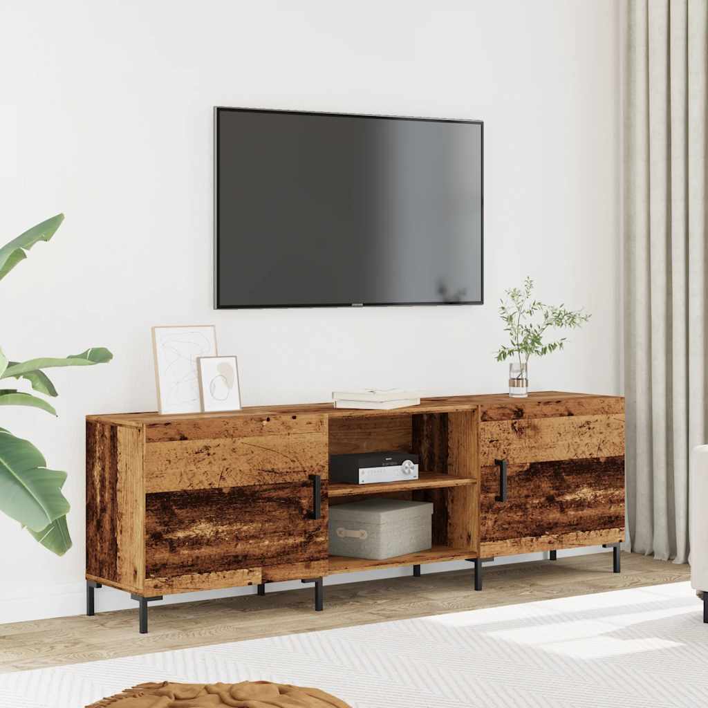 Έπιπλο Τηλεόρασης Παλιό ξύλο 150x30x50 εκ. Επεξεργασμένο Ξύλο 3
