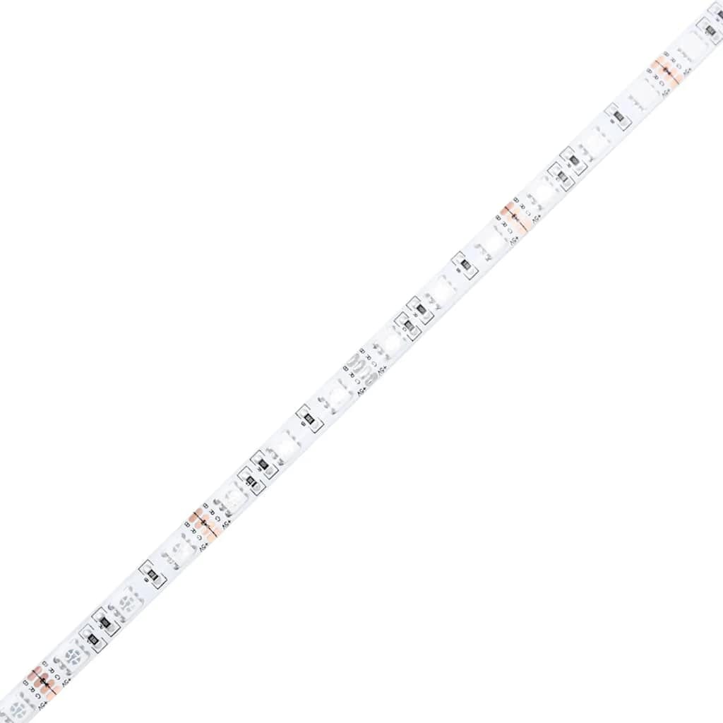 Τραπεζάκι Σαλονιού με LED Αρτισιανή Δρυς 90 x 50 x 40 εκ. 11