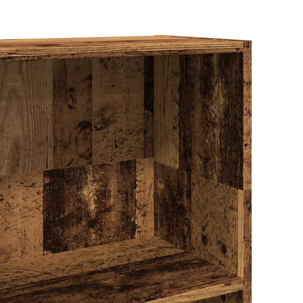 Βιβλιοθήκη Όψη Παλαιού Ξύλου 40x24x109 εκ. Επεξεργασμένο Ξύλο 7