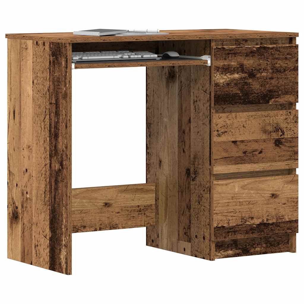 Γραφείο  Παλιό ξύλο 90x45x76 cm Κατασκευασμένο ξύλο 1