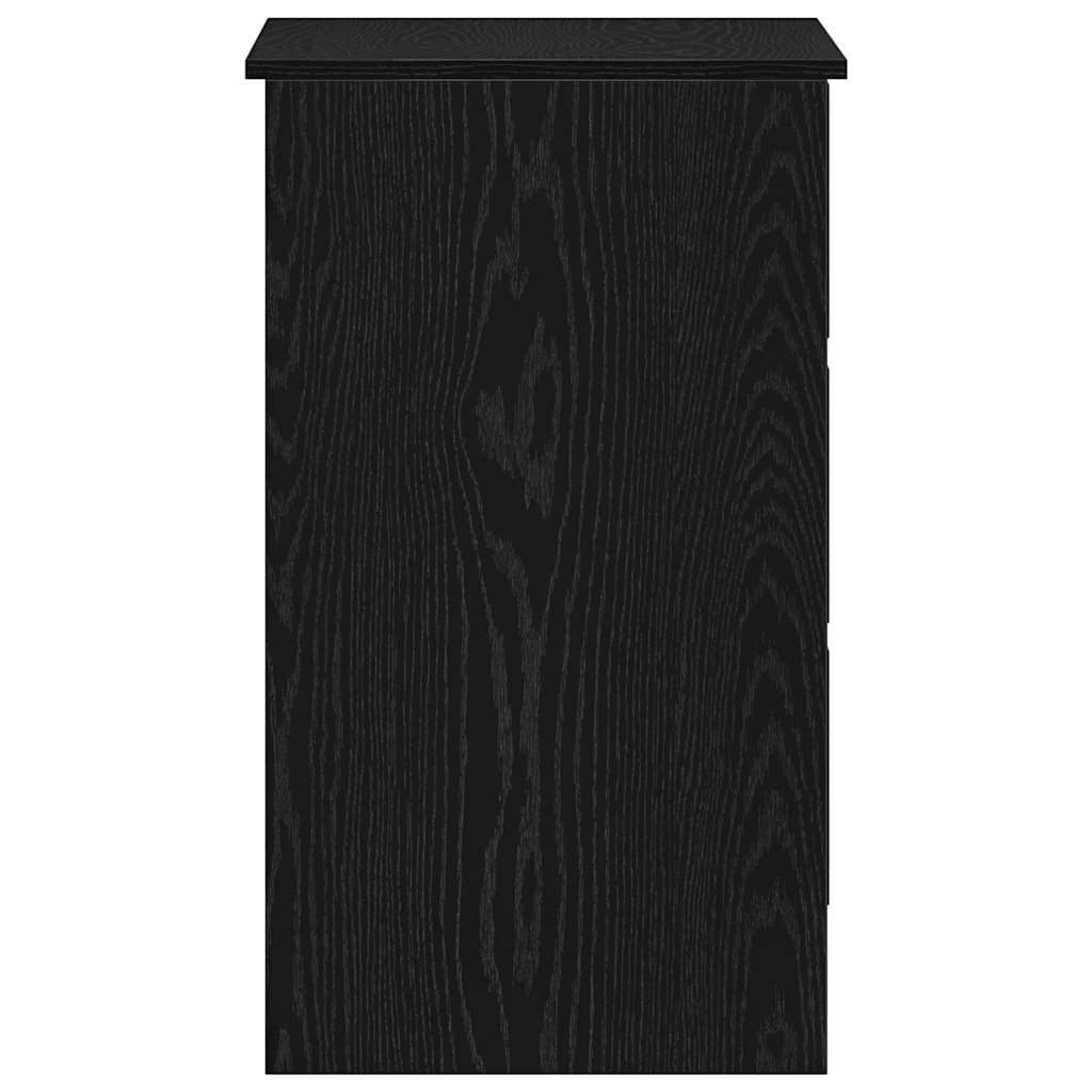Γραφείο  Μαύρη βελανιδιά 90x45x76 cm Κατασκευασμένο ξύλο 7